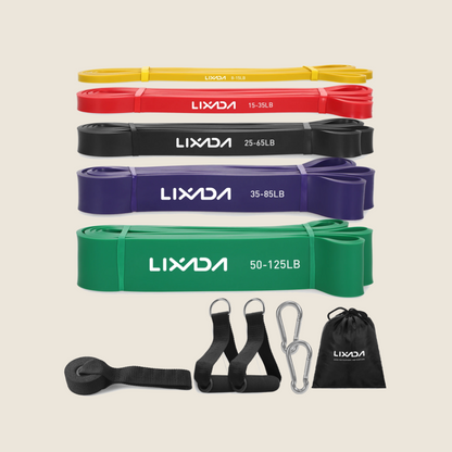 Lixada Resistance Bands Set - 3/5 Pieces