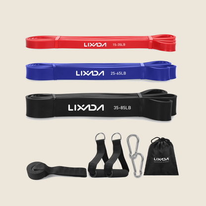 Lixada Resistance Bands Set - 3/5 Pieces